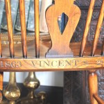 Detail view of the V150 Chair